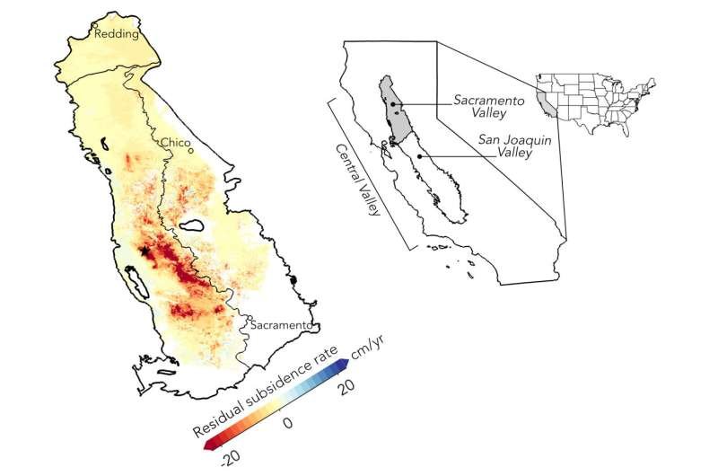 Sequía provoca daños irreversibles en un acuífero de California
