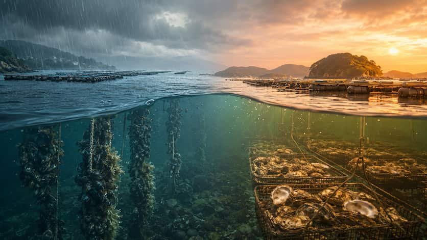 España y Japón pierden moluscos ante extremos climáticos