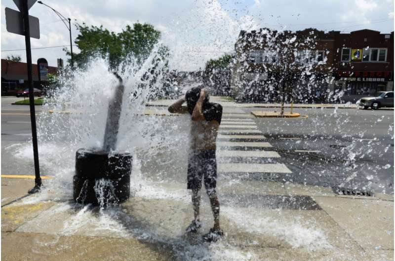 Estados Unidos vivió en julio su mes más caluroso