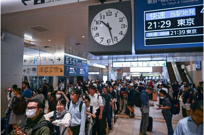 Lluvias históricas activan la máxima alerta en el este de Japón