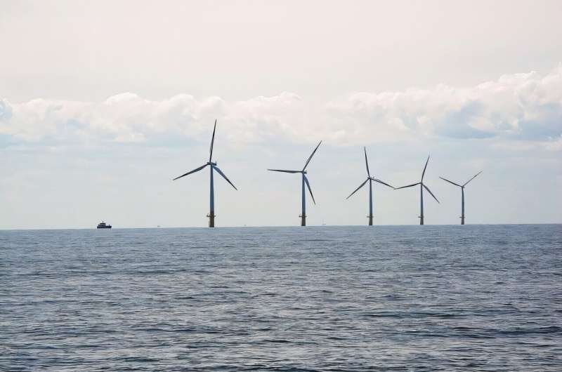 La eólica del mar del Norte podría desplazar lluvias hacia el océano