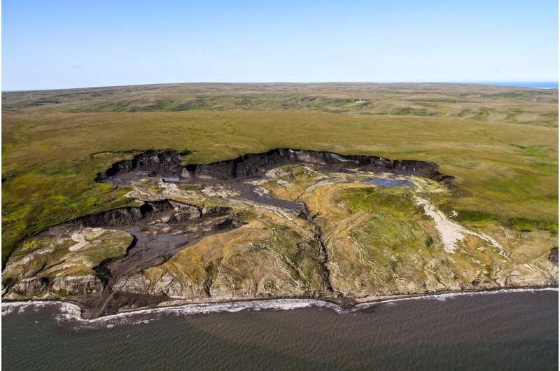 El fondo del océano Ártico retiene carbono del permafrost
