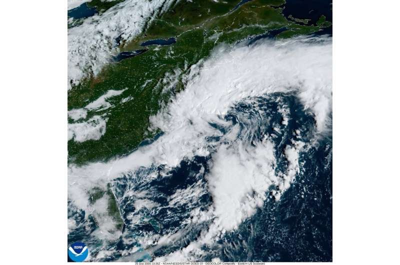 Una potente tormenta golpea el noreste de Estados Unidos