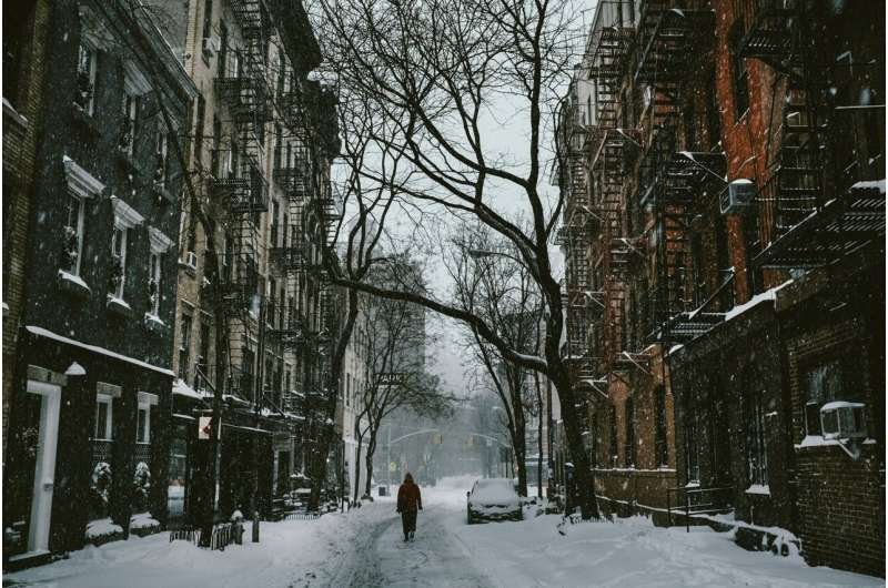 Las olas de frío invernales pierden intensidad en el hemisferio norte