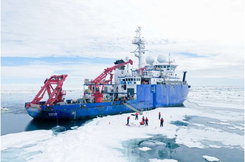 Corrientes del Ártico aceleran el transporte de carbono al fondo marino