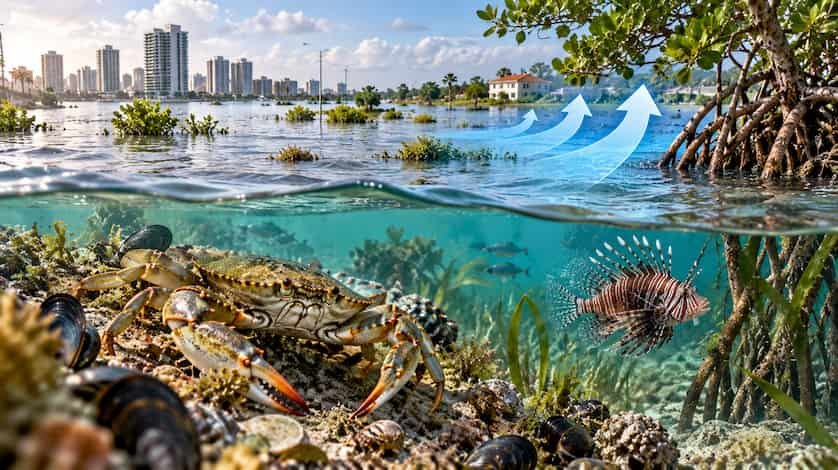 El aumento del nivel del mar abrirá una nueva vía para especies invasoras