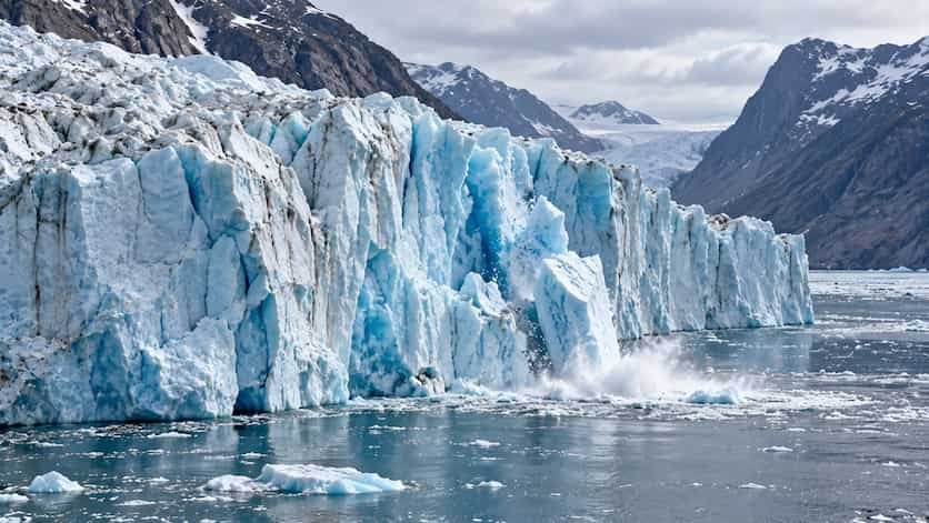 Un estudio revela qué frena el colapso de los acantilados de hielo