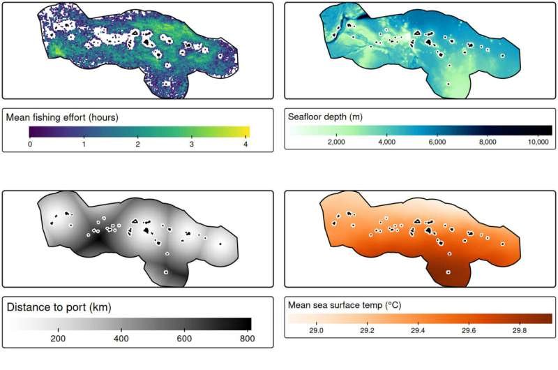 Un software gratuito reúne mapas y datos clave de los océanos