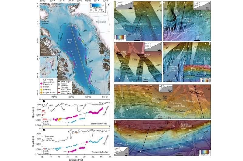 Descubren una gigantesca plataforma de hielo de la última glaciación