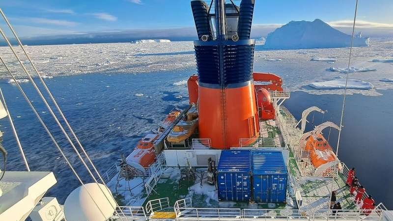 Una gigantesca estructura submarina revela el pasado de la Antártida