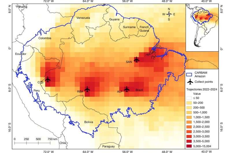 Incendios convierten a la Amazonía en una gran fuente de CO₂